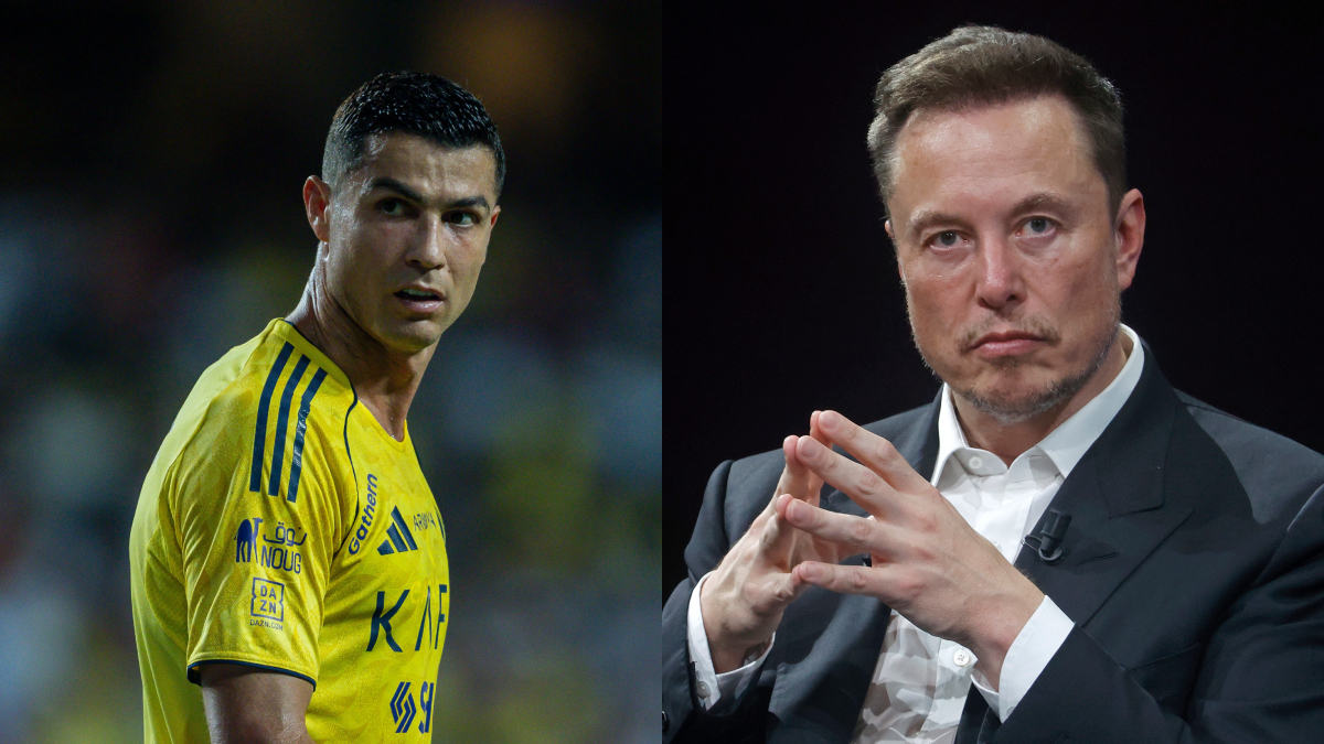 عضلات كريستيانو رونالدو تشعل غيرة إيلون ماسك