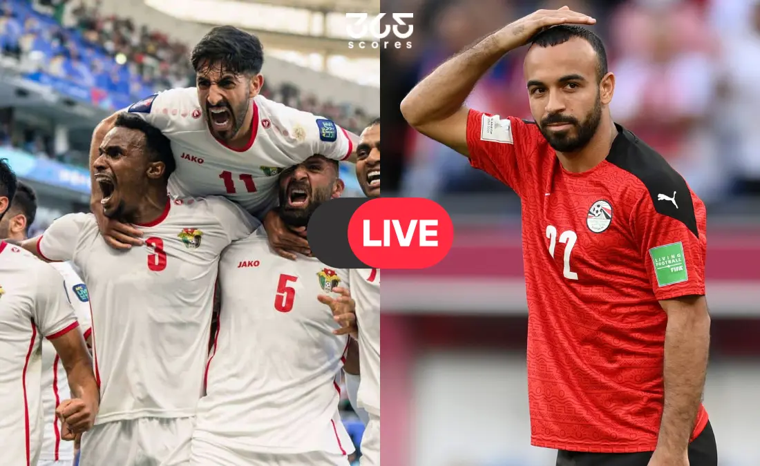 بث مباشر مجانًا.. رابط مشاهدة مباراة مصر والأردن الآن في كأس العرب