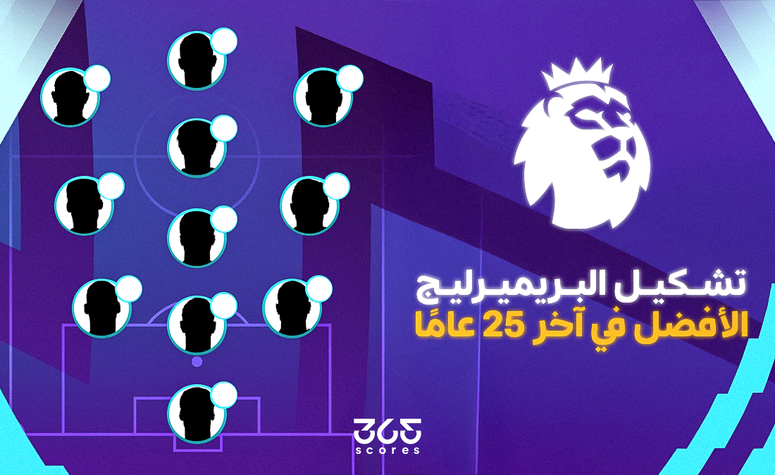 تشكيل البريميرليج الأفضل في آخر 25 عامًا