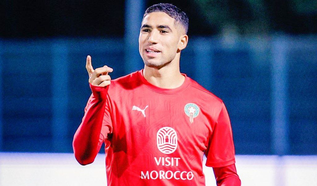 أشرف حكيمي يستعد لمُواصلة برنامجه العلاجي في المغرب