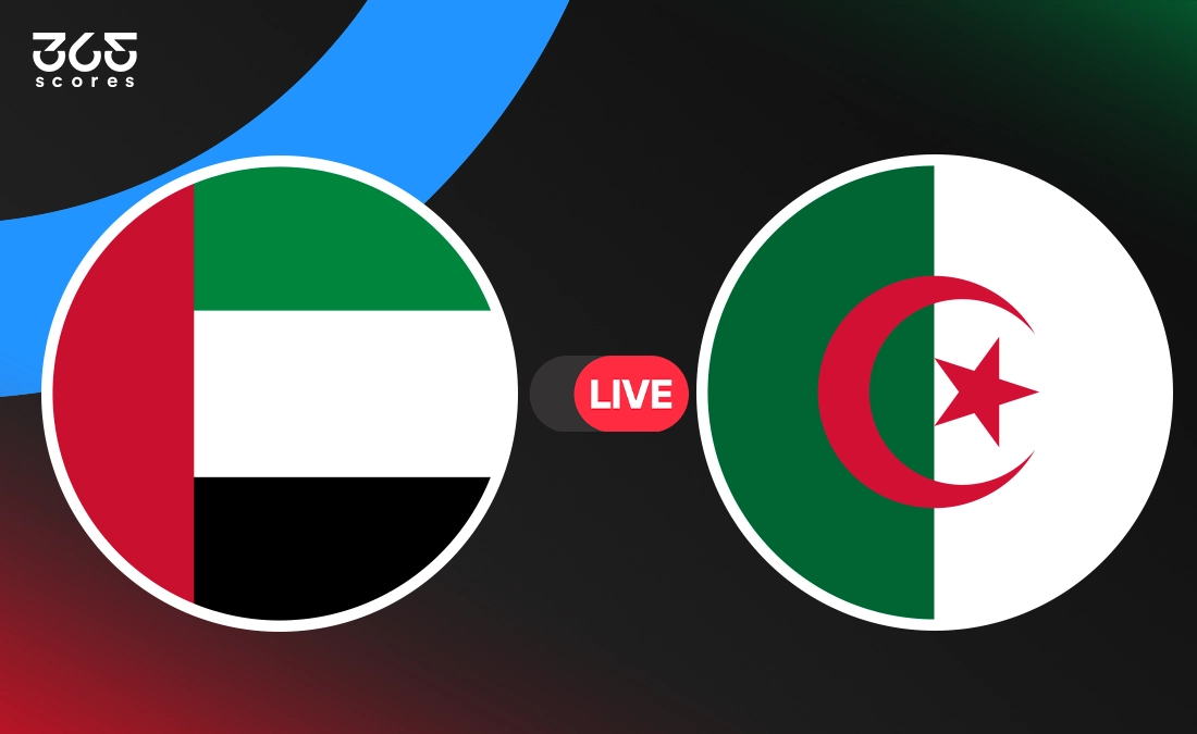 مباشر مباراة الإمارات ضد الجزائر في ربع نهائي كأس العرب 2025