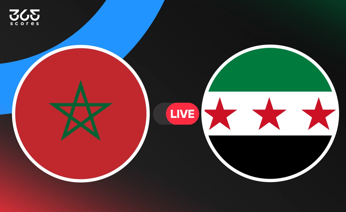 مباشر مباراة المغرب ضد سوريا في ربع نهائي كأس العرب 2025