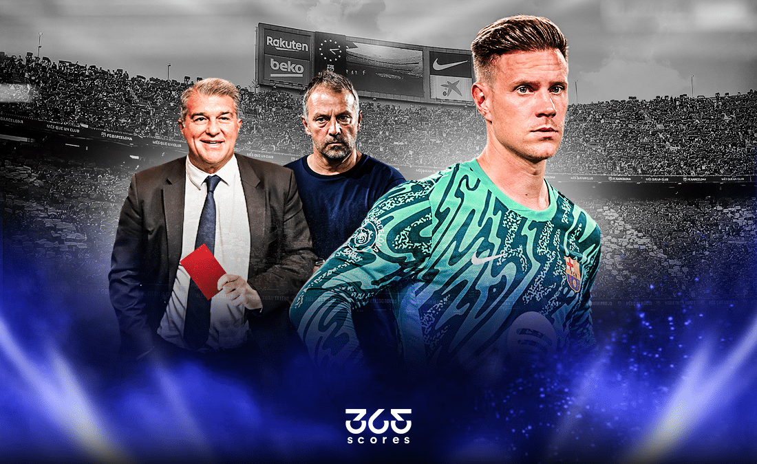 برشلونة يتخذ قراره النهائي بشأن مستقبل تير شتيجن